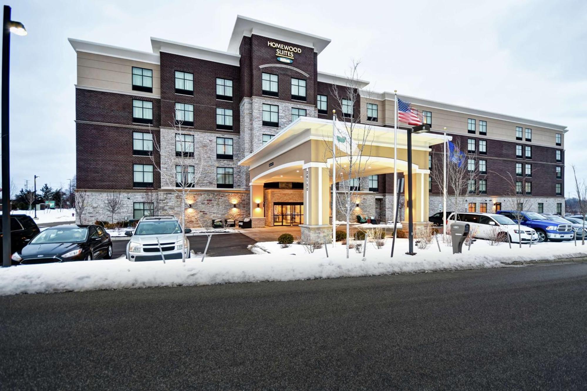 Homewood Suites By Hilton Novi Detroit Exterior foto